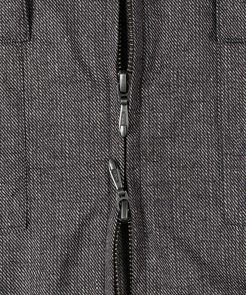 The DUFFER of ST.GEORGE(ザダファーオブセントジョージ)の「セットアップ対応 ポリエステルドットメッシュ 半袖シャツ(シャツ/ブラウス・メンズ・ネイビー/グレー・LARGE/MEDIUM)」の5枚目の写真
