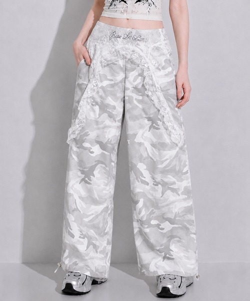 ZOE 新品 シルバーグレーパンツ ZOE (ゾーイ) | BOTTOMS(パンツ