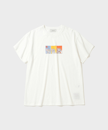 TJS THREE TOM T-SHIRT (WHITE)