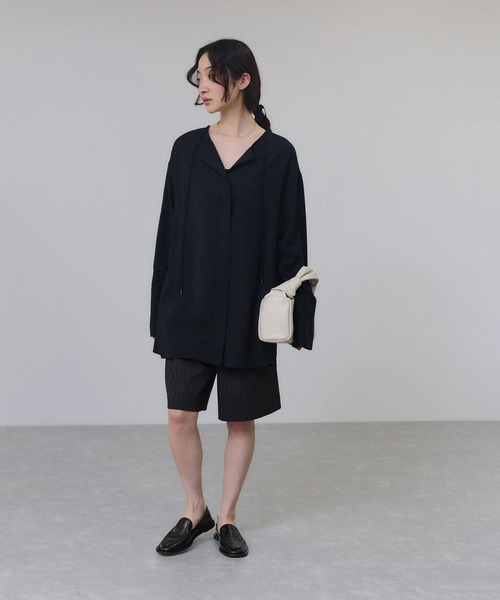 ADAM ET ROPE'(アダムエロペ)の「【定番】ミニマルデザインローファー(ローファー・レディース・ブラック系その他/ブラック・23.5/23/24.5/24)」の5枚目の写真