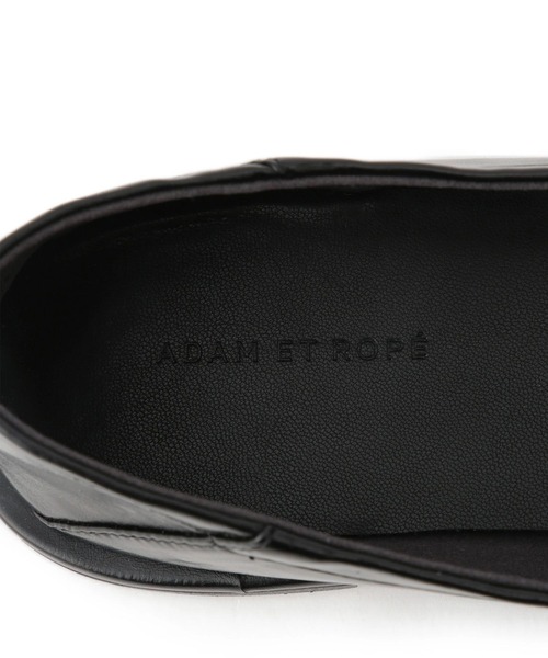 ADAM ET ROPE'(アダムエロペ)の「【定番】ミニマルデザインローファー(ローファー・レディース・ブラック系その他/ブラック・23.5/23/24.5/24)」の13枚目の写真