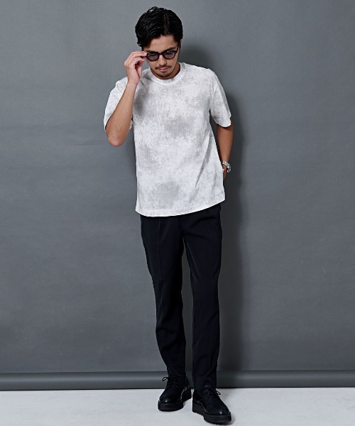 BENUSTA(ベヌスタ)の「『BENUSTA/ベヌスタ』半袖Tシャツ【GC】(Tシャツ/カットソー・メンズ・ブラック/ホワイト・L/M)」の6枚目の写真