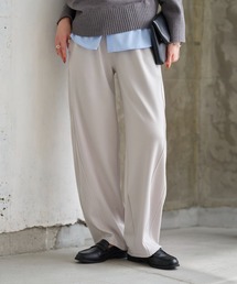 シュッと体型カバー!バレルパンツ69丈