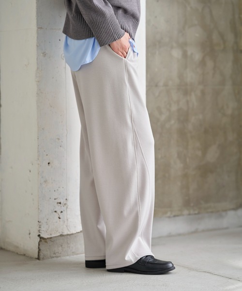 BELLUNA（ベルーナ）の「シュッと体型カバー！バレルパンツ６９丈（その他パンツ・レディース・ブラック/モカ/ライトグレー系・MEDIUM/LARGE/X-LARGE）」の12枚目の写真