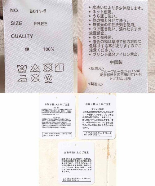 Bleu Bleuet(ブルーブルーエ)の「le petaleフラワー刺繍catTシャツ(Tシャツ/カットソー・レディース・グレー系その他/ホワイト系その他/グレー系その他2/ホワイト系その他2・FREE)」の16枚目の写真