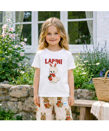 MINIDOU（ミニドウ）の「ミニドゥラフィーニTシャツハーフスリーブ（Tシャツ/カットソー）」