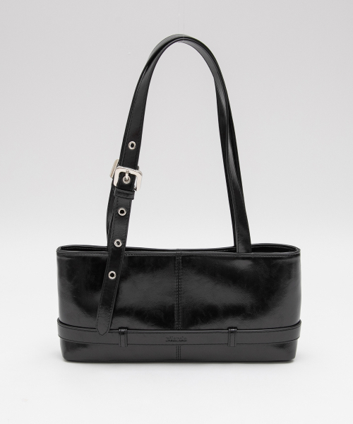 ROLAROLA（ロラロラ）の「BELT SHOULDER BAG BLACK（ショルダーバッグ・レディース・ブラック・FREE）」の2枚目の写真