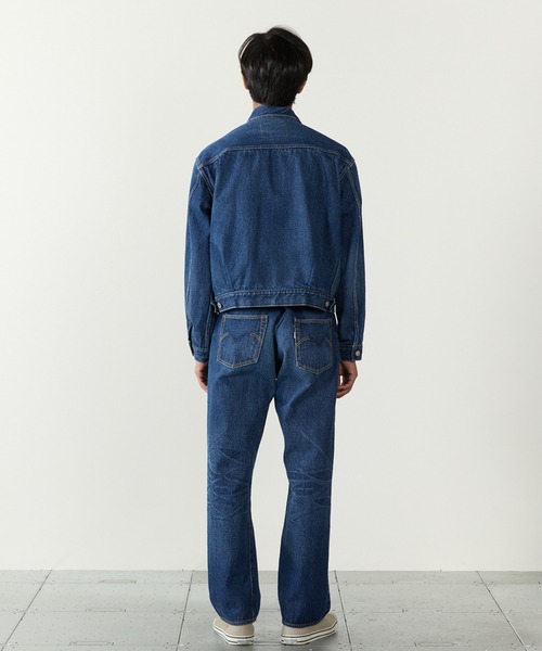 REMI RELIEF（レミレリーフ）の「REMI RELIEF/レミレリーフ 13oz 1954XX DENIM 2nd JKT デニムジャケット ブルー アメカジ ヴィンテージ  メンズ 2026年秋冬 秋服（デニムジャケット・メンズ・ブルー・M/L/XL）」の4枚目の写真