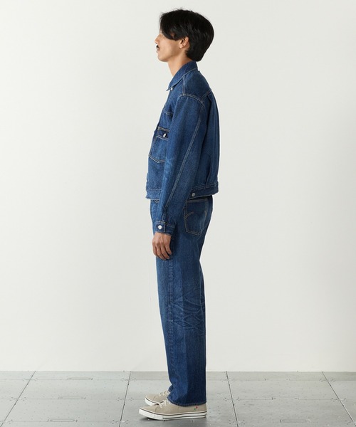 REMI RELIEF（レミレリーフ）の「REMI RELIEF/レミレリーフ 13oz 1954XX DENIM 2nd JKT デニムジャケット ブルー アメカジ ヴィンテージ  メンズ 2026年秋冬 秋服（デニムジャケット・メンズ・ブルー・M/L/XL）」の3枚目の写真