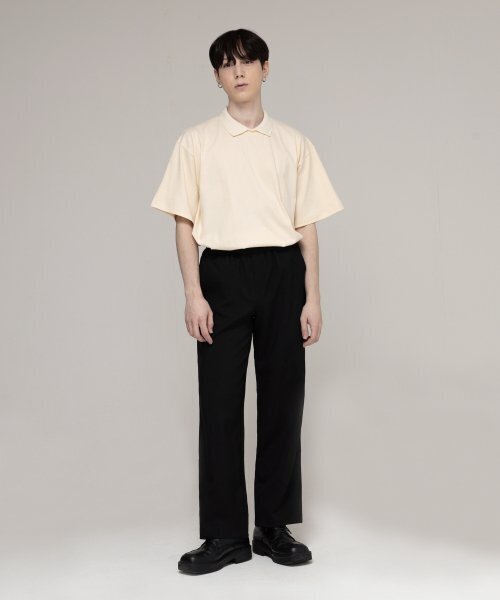 GRAVER（グレーバー）の「[UNISEX]セミワイドバンディングスラックス（スラックス・レディース・ブラック・LARGE/MEDIUM/SMALL）」の3枚目の写真