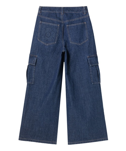 MARY QUANT(マリークワント)の「カーゴデニム パンツ(デニムパンツ・レディース・ブルー/ライトブルー・M)」の13枚目の写真