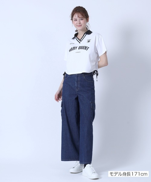 MARY QUANT(マリークワント)の「カーゴデニム パンツ(デニムパンツ・レディース・ブルー/ライトブルー・M)」の16枚目の写真