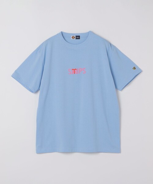 SHIPS(シップス)の「SHIPS: 阪神タイガース×SHIPS カラーロゴ Tシャツ(Tシャツ/カットソー・メンズ・ダークグレー/ライトブルー・SMALL/LARGE/X-LARGE)」の1枚目の写真