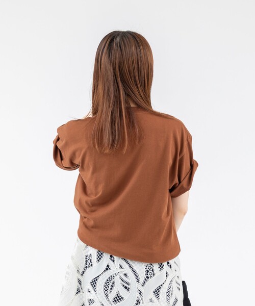 SHIPS（シップス）の「SHIPS: 阪神タイガース×SHIPS カラーロゴ Tシャツ（Tシャツ/カットソー・メンズ・ダークグレー/ライトブルー/ブラウン/ブラック・SMALL/LARGE/X-LARGE/MEDIUM）」の15枚目の写真