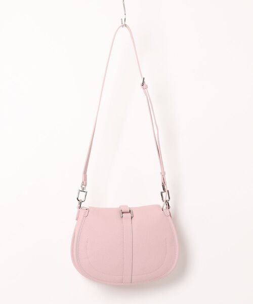NiiNa(ニーナ)の「【 NiiNa / ニーナ 】高品質牛革2WAYハーフムーンショルダーバッグ(ショルダーバッグ・レディース・ピンク/ホワイト/ブラック/ブルー・FREE)」の19枚目の写真