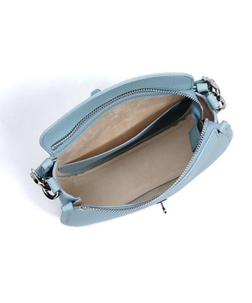 NiiNa(ニーナ)の「【 NiiNa / ニーナ 】高品質牛革2WAYハーフムーンショルダーバッグ(ショルダーバッグ・レディース・ピンク/ホワイト/ブラック/ブルー・FREE)」の8枚目の写真