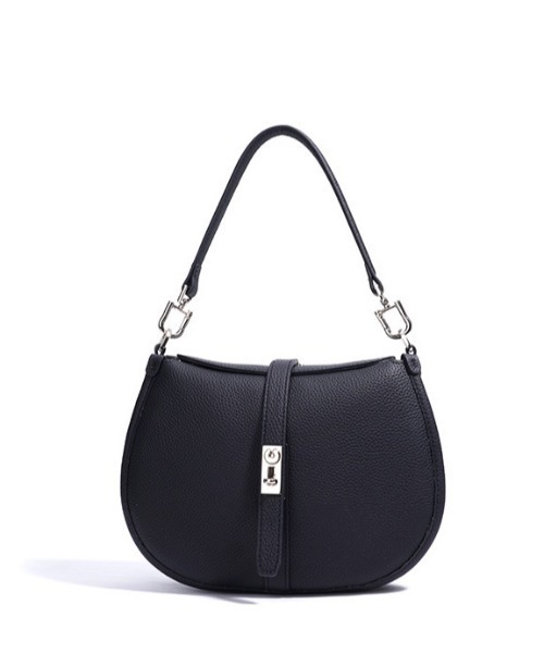 NiiNa(ニーナ)の「【 NiiNa / ニーナ 】高品質牛革2WAYハーフムーンショルダーバッグ(ショルダーバッグ・レディース・ピンク/ホワイト/ブラック/ブルー・FREE)」の16枚目の写真