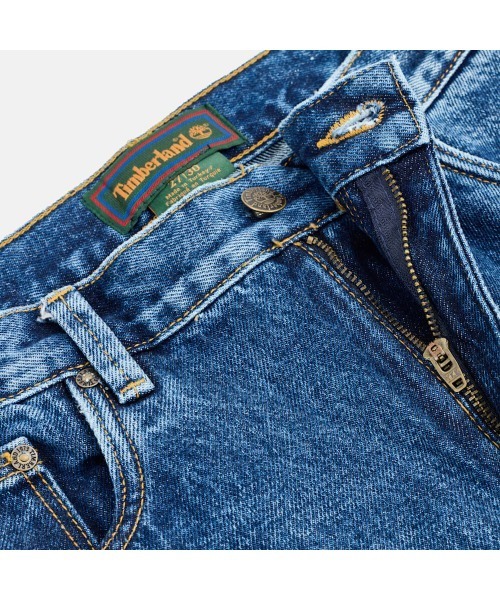 Timberland（ティンバーランド）の「5ポケット リラックス デニム パンツ レディース（デニムパンツ・レディース・ブルー・27inch/25inch/31inch/29inch）」の4枚目の写真