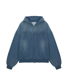MTTIRE（マティレ）の「OPTIMISM VTG WASHED 2WAY ZIP-UP / NAVY（パーカー）」