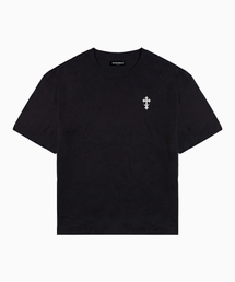 SP ミニクロスヘビーウェイトクロップ半袖Tシャツブラック