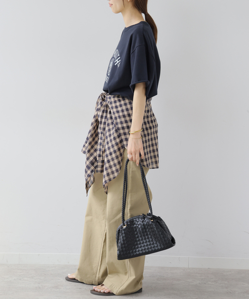 JOURNAL STANDARD relume(ジャーナルスタンダード レリューム)の「カレッジロゴ裏毛プルオーバー(スウェット・レディース・ネイビー/ボルドー/アイボリー/グレー・FREE)」の20枚目の写真