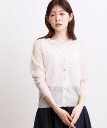 grove | 高評価!【洗える/名品】大人の透け感、シアーカーディガン(カーディガン/ボレロ)