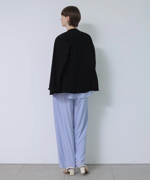 CADUNE(カデュネ)の「クールスリムストレートパンツ(その他パンツ・レディース・ブルーパープル・40/38/36/34)」の5枚目の写真