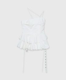ASSYMMETRY CAMI BUSTIER/アシンメトリーキャミビスチェ