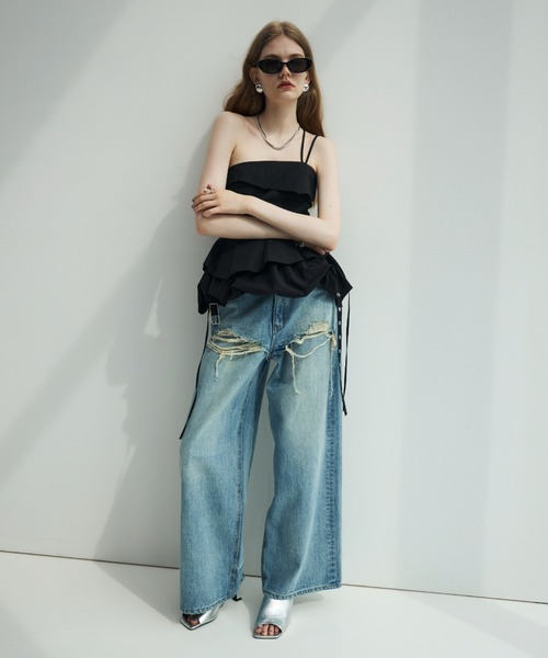 JOSE MOON（ジョゼムーン）の「ASSYMMETRY CAMI BUSTIER