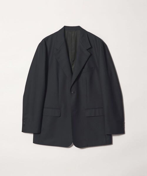 Steven Alan(スティーブンアラン)の「<Steven Alan> マットピケ シングルブレステッド 2B ジャケット(テーラードジャケット・メンズ・ネイビー・XL/L/M/S)」の1枚目の写真