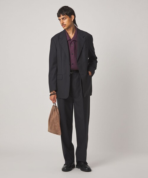 Steven Alan(スティーブンアラン)の「<Steven Alan> マットピケ シングルブレステッド 2B ジャケット(テーラードジャケット・メンズ・ネイビー・XL/L/M/S)」の13枚目の写真