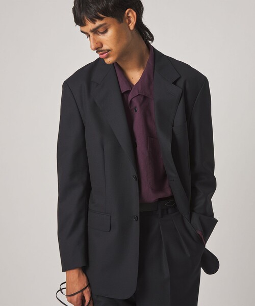 Steven Alan(スティーブンアラン)の「<Steven Alan> マットピケ シングルブレステッド 2B ジャケット(テーラードジャケット・メンズ・ネイビー・XL/L/M/S)」の14枚目の写真