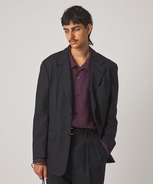 Steven Alan(スティーブンアラン)の「<Steven Alan> マットピケ シングルブレステッド 2B ジャケット(テーラードジャケット・メンズ・ネイビー・XL/L/M/S)」の15枚目の写真