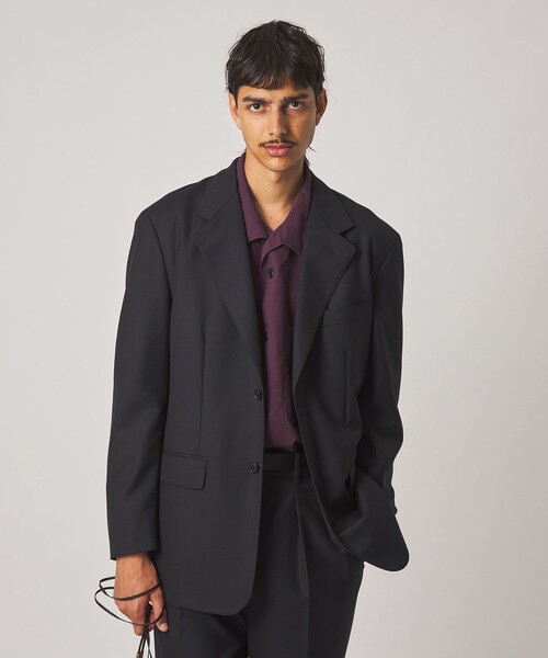 Steven Alan(スティーブンアラン)の「<Steven Alan> マットピケ シングルブレステッド 2B ジャケット(テーラードジャケット・メンズ・ネイビー・XL/L/M/S)」の17枚目の写真
