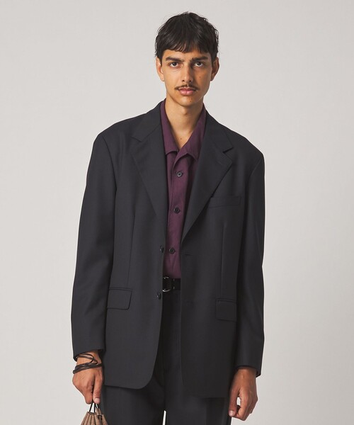 Steven Alan(スティーブンアラン)の「<Steven Alan> マットピケ シングルブレステッド 2B ジャケット(テーラードジャケット・メンズ・ネイビー・XL/L/M/S)」の18枚目の写真