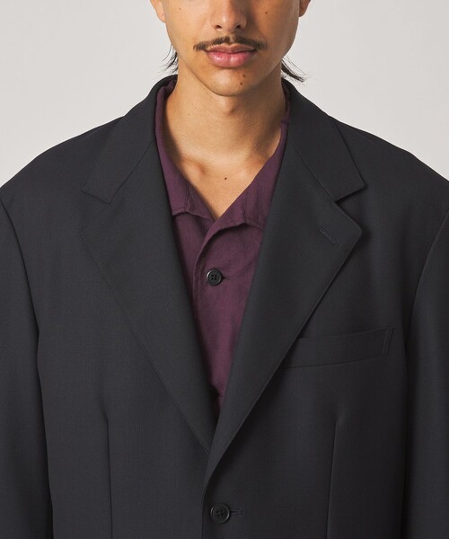 Steven Alan(スティーブンアラン)の「<Steven Alan> マットピケ シングルブレステッド 2B ジャケット(テーラードジャケット・メンズ・ネイビー・XL/L/M/S)」の22枚目の写真