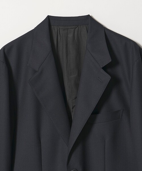 Steven Alan(スティーブンアラン)の「<Steven Alan> マットピケ シングルブレステッド 2B ジャケット(テーラードジャケット・メンズ・ネイビー・XL/L/M/S)」の4枚目の写真