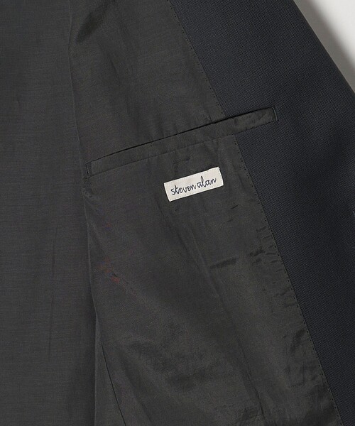 Steven Alan(スティーブンアラン)の「<Steven Alan> マットピケ シングルブレステッド 2B ジャケット(テーラードジャケット・メンズ・ネイビー・XL/L/M/S)」の9枚目の写真