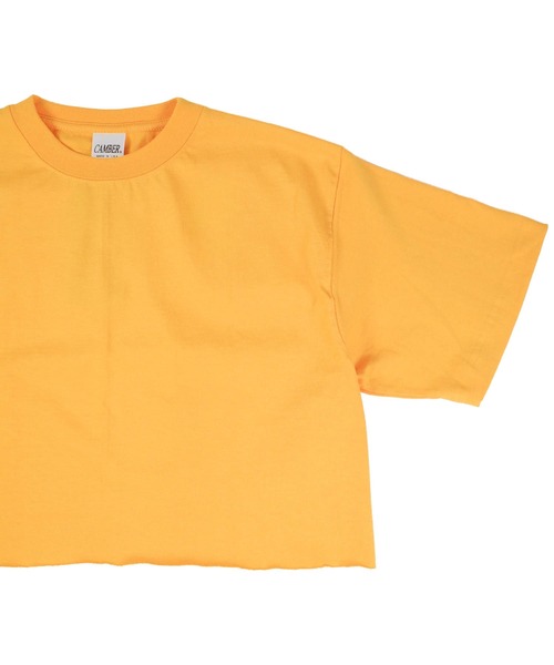 CAMBER(キャンバー)の「【T22】【CAMBER/キャンバー】CAMBER MAX WEIGHT CROP TEE CAM301C(Tシャツ/カットソー・レディース・レッド/グレー/ゴールド/ブラック/ホワイト・SMALL/MEDIUM)」の11枚目の写真