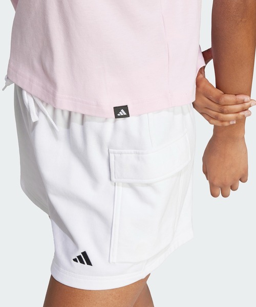 adidas(アディダス)の「ミニグラフィックTシャツ / アディダス adidas(Tシャツ/カットソー・レディース・ピンク・XX-LARGE/LARGE/MEDIUM/SMALL/X-LARGE/X-SMALL)」の5枚目の写真
