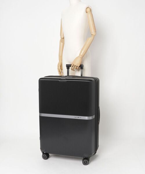 Samsonite（サムソナイト）の「サムソナイト MINTER スピナー75 エキスパンダブル ブラック（スーツケース/キャリーバッグ・メンズ・ブラック・L）」の2枚目の写真