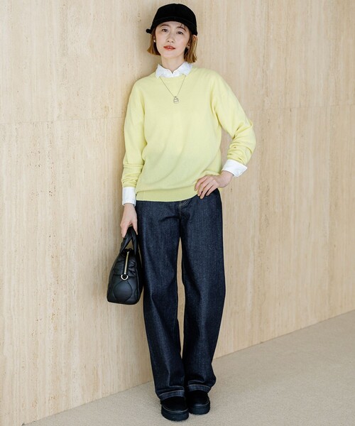 23区 L(ニジュウサンクオオキイサイズ)の「CANCLINI ベーシック シャツ(シャツ/ブラウス・レディース・ブルー系その他/ホワイト系/ブルー系/ブラウン系その他/オレンジ系その他・44/46/50)」の12枚目の写真