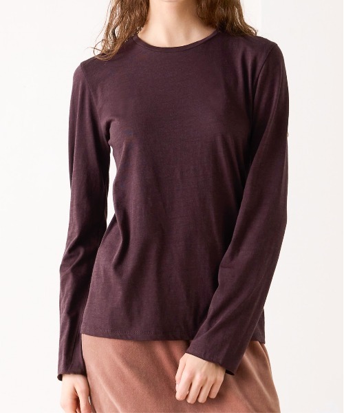 WALANCE（ワランス）の「COTTON CASHMERE CREW NECK T（Tシャツ/カットソー・レディース・オフホワイト・FREE）」の18枚目の写真