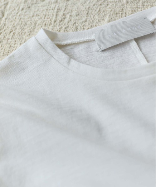 WALANCE（ワランス）の「COTTON CASHMERE CREW NECK T（Tシャツ/カットソー・レディース・オフホワイト・FREE）」の10枚目の写真