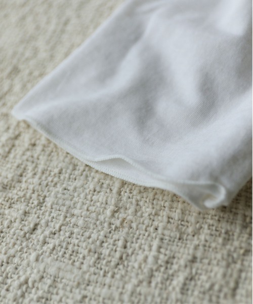 WALANCE（ワランス）の「COTTON CASHMERE CREW NECK T（Tシャツ/カットソー・レディース・オフホワイト・FREE）」の11枚目の写真