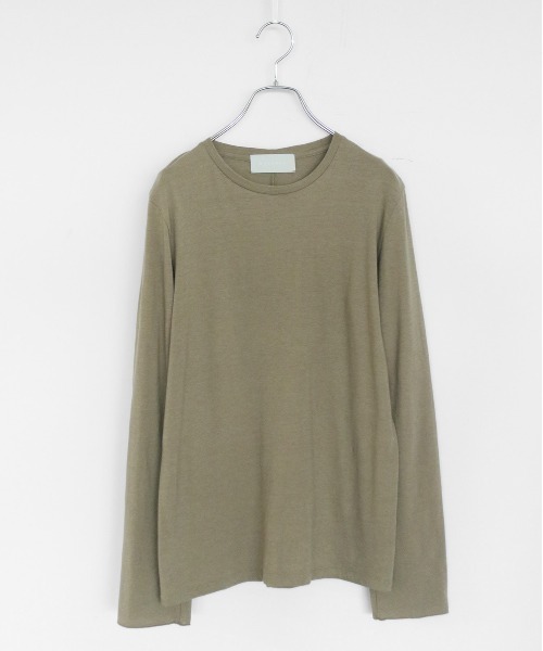 WALANCE（ワランス）の「COTTON CASHMERE CREW NECK T（Tシャツ/カットソー・レディース・オフホワイト・FREE）」の13枚目の写真