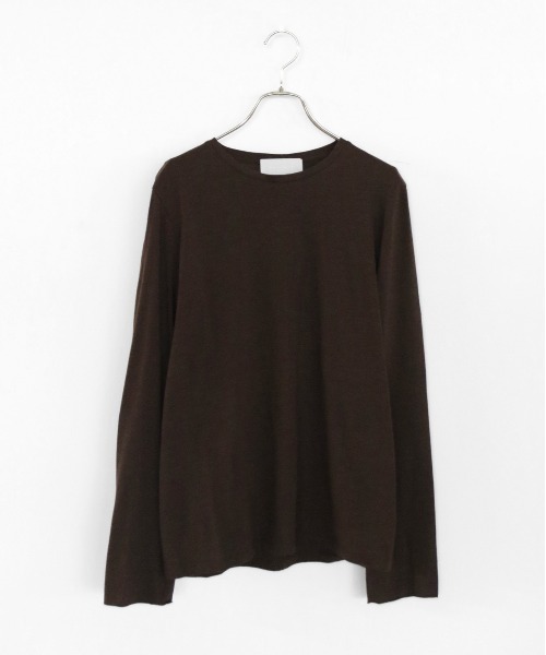 WALANCE（ワランス）の「COTTON CASHMERE CREW NECK T（Tシャツ/カットソー・レディース・オフホワイト・FREE）」の14枚目の写真
