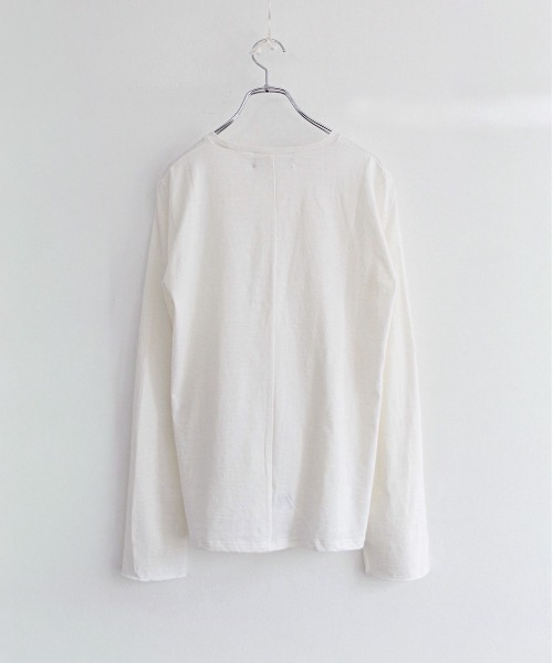 WALANCE（ワランス）の「COTTON CASHMERE CREW NECK T（Tシャツ/カットソー・レディース・オフホワイト・FREE）」の15枚目の写真