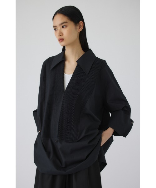 RIM.ARK(リムアーク)の「Pin-tuck kaftan(ピンタック カフタン)(その他トップス・レディース・グレー/ブラック/ホワイト・FREE)」の4枚目の写真