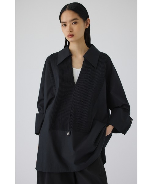 RIM.ARK(リムアーク)の「Pin-tuck kaftan(ピンタック カフタン)(その他トップス・レディース・グレー/ブラック/ホワイト・FREE)」の5枚目の写真